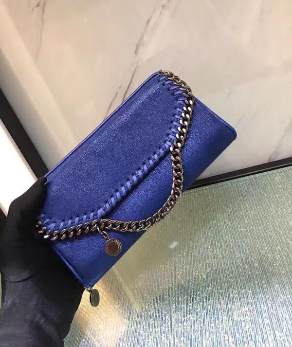 2017AW 人気ファラベラ Stella McCartney ステラマッカートニー コピー☆長財布“LightBlue”391835W9135